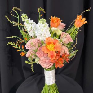 BÓ HOA CAM HỒNG PASTEL – ẤM ÁP & TINH TẾ BH7
